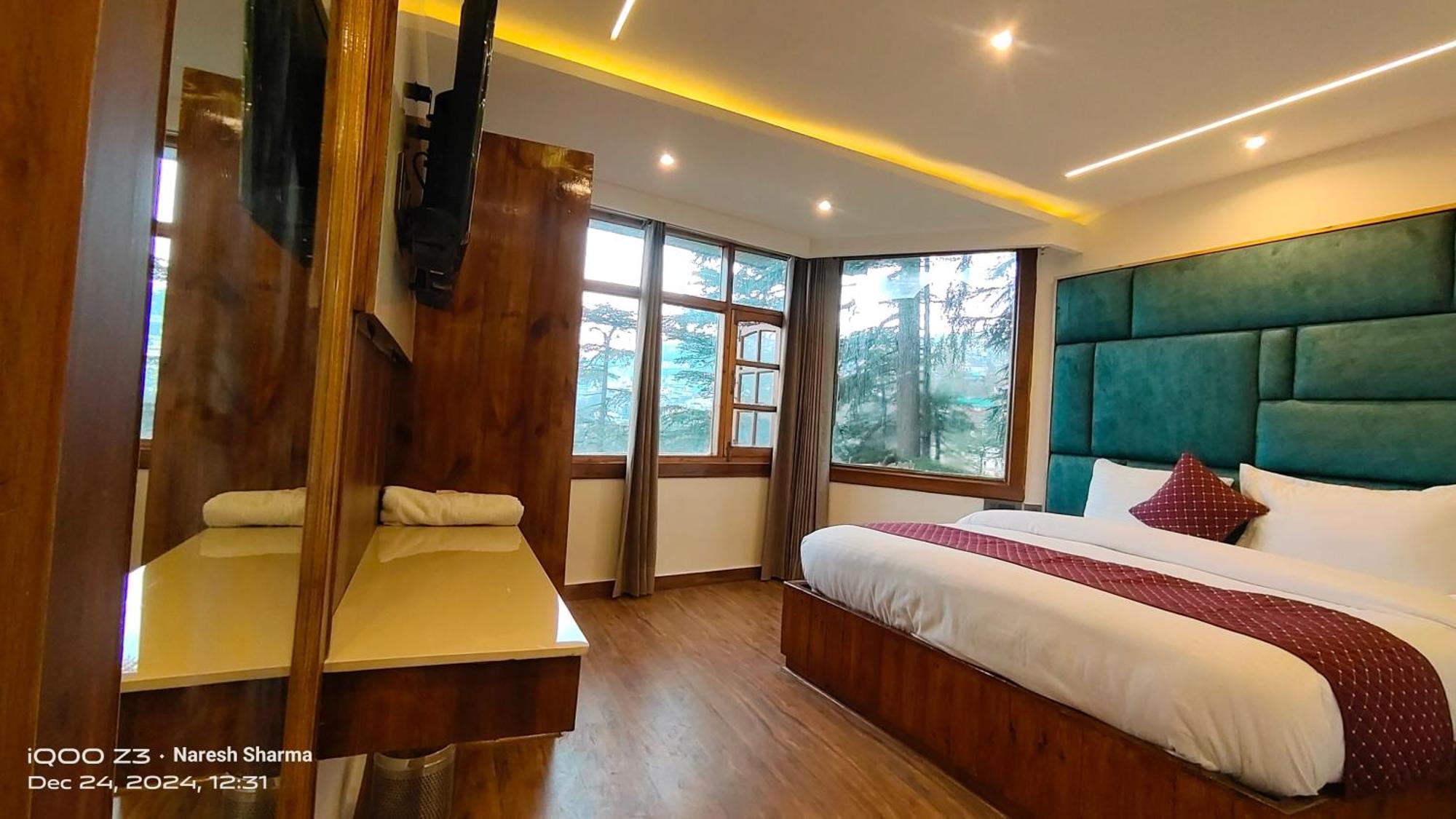 Mountain Zest- Simla Royale Near Mall Road Free Pickup From Railway Station Simla ภายนอก รูปภาพ